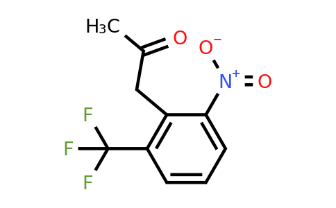 1806499-26-2 | 1-(2-Nitro-6-(trifluoromethyl)phenyl)propan-2-one