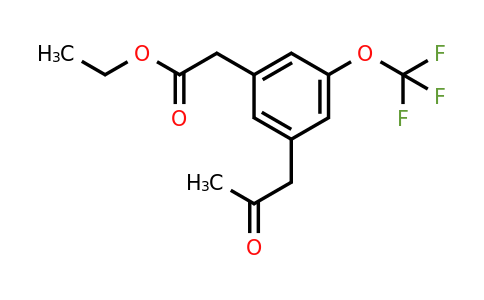 1806499-80-8 | Ethyl 3-(2-oxopropyl)-5-(trifluoromethoxy)phenylacetate