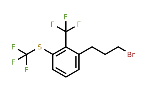 1806500-13-9 | 2-(3-Bromopropyl)-6-(trifluoromethylthio)benzotrifluoride