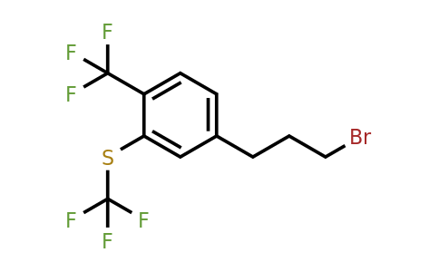 1806500-23-1 | 4-(3-Bromopropyl)-2-(trifluoromethylthio)benzotrifluoride