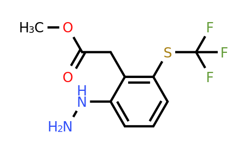1806500-26-4 | Methyl 2-hydrazinyl-6-(trifluoromethylthio)phenylacetate