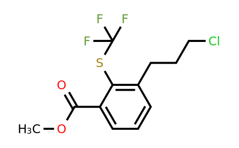 1806500-73-1 | Methyl 3-(3-chloropropyl)-2-(trifluoromethylthio)benzoate