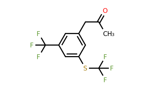 1806500-78-6 | 1-(3-(Trifluoromethyl)-5-(trifluoromethylthio)phenyl)propan-2-one