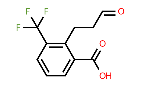 1806501-07-4 | 2-(3-Oxopropyl)-3-(trifluoromethyl)benzoic acid