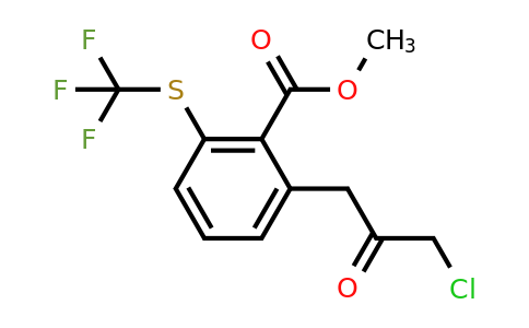 1806501-32-5 | Methyl 2-(3-chloro-2-oxopropyl)-6-(trifluoromethylthio)benzoate