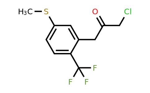1806501-38-1 | 1-Chloro-3-(5-(methylthio)-2-(trifluoromethyl)phenyl)propan-2-one