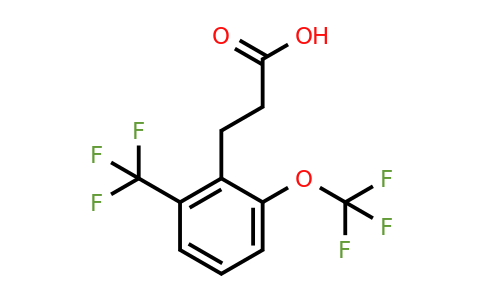 1806501-53-0 | 3-(2-(Trifluoromethoxy)-6-(trifluoromethyl)phenyl)propanoic acid