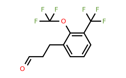 1806501-77-8 | 3-(2-(Trifluoromethoxy)-3-(trifluoromethyl)phenyl)propanal