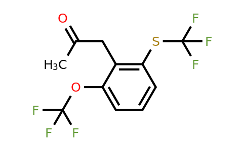 1806502-45-3 | 1-(2-(Trifluoromethoxy)-6-(trifluoromethylthio)phenyl)propan-2-one