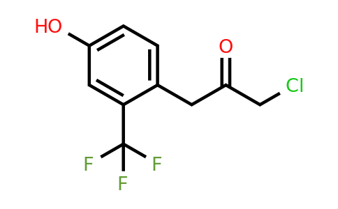 1806502-73-7 | 4-(3-Chloro-2-oxopropyl)-3-(trifluoromethyl)phenol