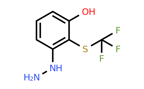 1806502-76-0 | 3-Hydrazinyl-2-(trifluoromethylthio)phenol