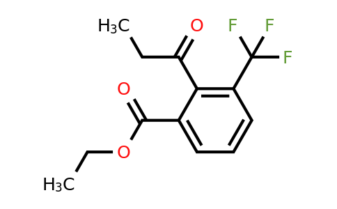 1806503-56-9 | Ethyl 2-propionyl-3-(trifluoromethyl)benzoate