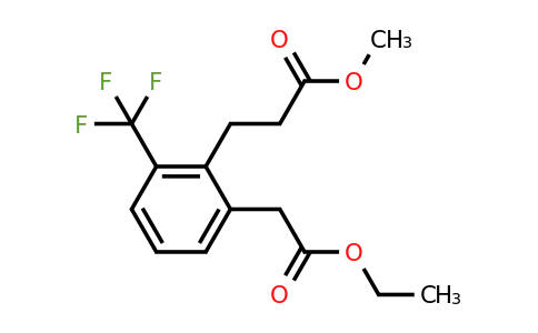 1806504-22-2 | Ethyl 2-(3-methoxy-3-oxopropyl)-3-(trifluoromethyl)phenylacetate