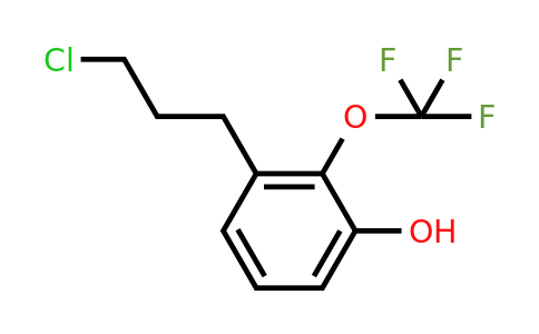 1806504-24-4 | 3-(3-Chloropropyl)-2-(trifluoromethoxy)phenol