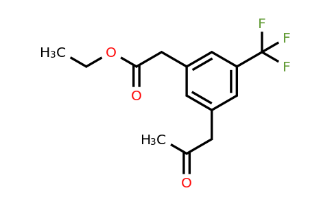1806504-33-5 | Ethyl 3-(2-oxopropyl)-5-(trifluoromethyl)phenylacetate