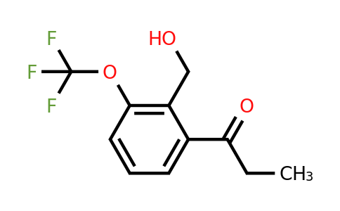 1806504-84-6 | 2-Propionyl-6-(trifluoromethoxy)benzylalcohol