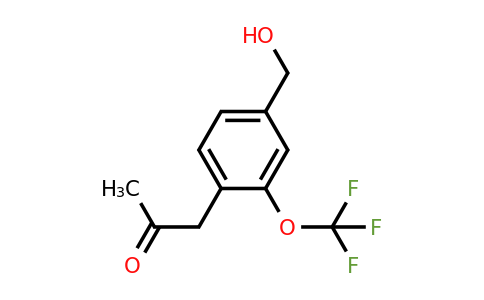 1806504-87-9 | 4-(2-Oxopropyl)-3-(trifluoromethoxy)benzylalcohol