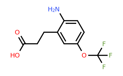 1806506-00-2 | 3-(2-Amino-5-(trifluoromethoxy)phenyl)propanoic acid