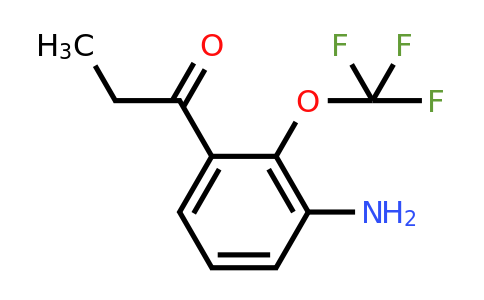 1806506-12-6 | 1-(3-Amino-2-(trifluoromethoxy)phenyl)propan-1-one