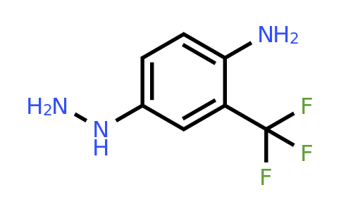 1806506-19-3 | 4-Hydrazinyl-2-(trifluoromethyl)aniline