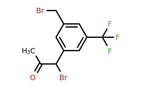 1806511-74-9 | 1-Bromo-1-(3-(bromomethyl)-5-(trifluoromethyl)phenyl)propan-2-one