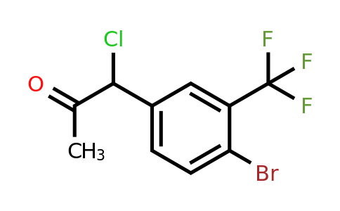 1806511-81-8 | 1-(4-Bromo-3-(trifluoromethyl)phenyl)-1-chloropropan-2-one