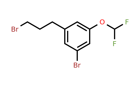 1806511-83-0 | 3-Bromo-5-(3-bromopropyl)(difluoromethoxy)benzene