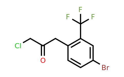 1806511-88-5 | 1-(4-Bromo-2-(trifluoromethyl)phenyl)-3-chloropropan-2-one