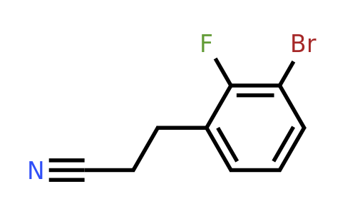 1806513-51-8 | 3-Bromo-2-fluorophenylpropanenitrile