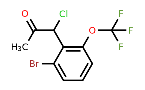 1806514-21-5 | 1-(2-Bromo-6-(trifluoromethoxy)phenyl)-1-chloropropan-2-one