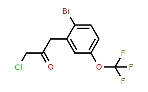 1806514-27-1 | 1-(2-Bromo-5-(trifluoromethoxy)phenyl)-3-chloropropan-2-one