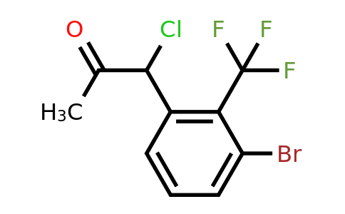 1806514-52-2 | 1-(3-Bromo-2-(trifluoromethyl)phenyl)-1-chloropropan-2-one