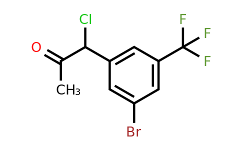 1806514-58-8 | 1-(3-Bromo-5-(trifluoromethyl)phenyl)-1-chloropropan-2-one