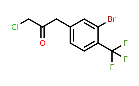 1806514-63-5 | 1-(3-Bromo-4-(trifluoromethyl)phenyl)-3-chloropropan-2-one