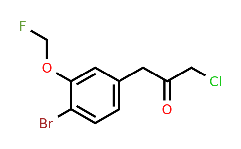1806515-43-4 | 1-(4-Bromo-3-(fluoromethoxy)phenyl)-3-chloropropan-2-one