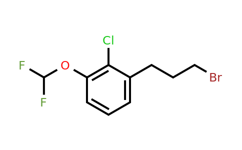 1806517-05-4 | 1-(3-Bromopropyl)-2-chloro-3-(difluoromethoxy)benzene