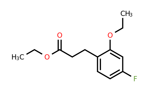 1806518-69-3 | Ethyl 2-ethoxy-4-fluorophenylpropanoate