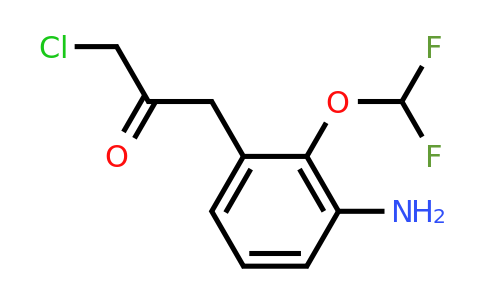 1806519-31-2 | 1-(3-Amino-2-(difluoromethoxy)phenyl)-3-chloropropan-2-one