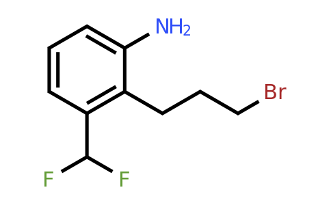 1806519-74-3 | 2-(3-Bromopropyl)-3-(difluoromethyl)aniline