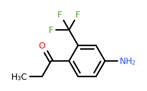 1806521-13-0 | 1-(4-Amino-2-(trifluoromethyl)phenyl)propan-1-one