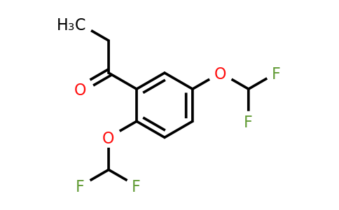1806521-14-1 | 1-(2,5-Bis(difluoromethoxy)phenyl)propan-1-one