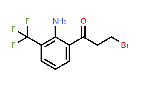 1806521-20-9 | 1-(2-Amino-3-(trifluoromethyl)phenyl)-3-bromopropan-1-one