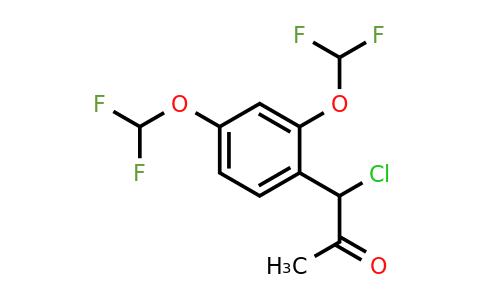 1806521-26-5 | 1-(2,4-Bis(difluoromethoxy)phenyl)-1-chloropropan-2-one