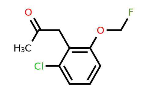 1806522-25-7 | 1-(2-Chloro-6-(fluoromethoxy)phenyl)propan-2-one