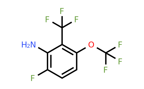 1806525-55-2 | 6-Fluoro-3-trifluoromethoxy-2-(trifluoromethyl)aniline