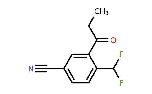 1806527-74-1 | 4-(Difluoromethyl)-3-propionylbenzonitrile