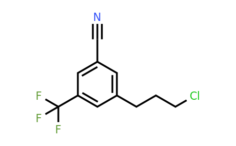 1806528-04-0 | 3-(3-Chloropropyl)-5-(trifluoromethyl)benzonitrile