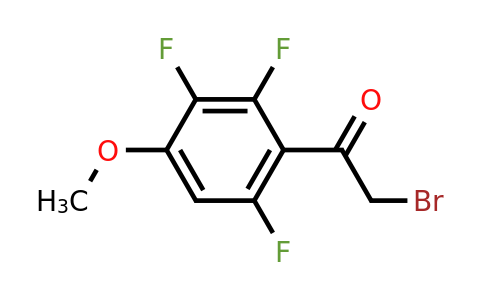 1806528-58-4 | 4'-Methoxy-2',3',6'-trifluorophenacyl bromide
