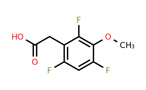 1806528-63-1 | 3-Methoxy-2,4,6-trifluorophenylacetic acid