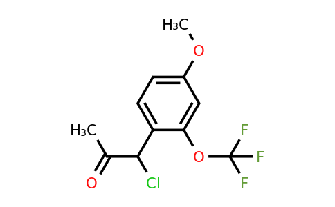 1806528-73-3 | 4-(1-Chloro-2-oxopropyl)-3-(trifluoromethoxy)anisole